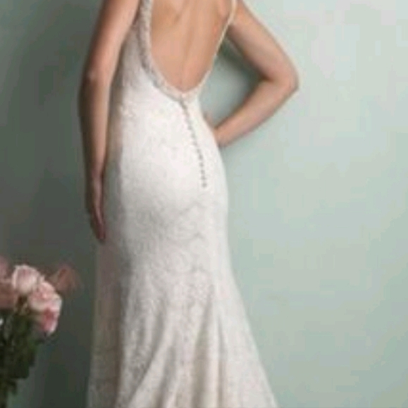 Allure Bridal wedding dress Size 14 - Picture 3 of 14